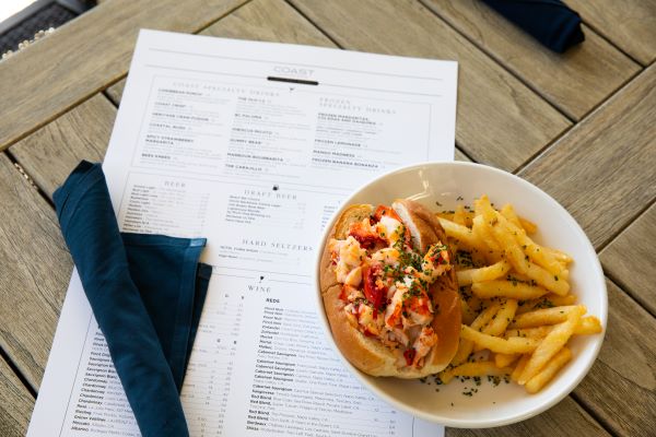 Sea Pines menu and dish